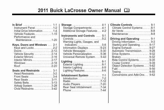 Buick Automobile 2011 Lacrosse-page_pdf